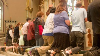 Fr. VanDenBroeke: Kneeling Before God