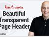 How To Have Transparent Headers In Generate Press WordPress Theme With Any Pagebuilder