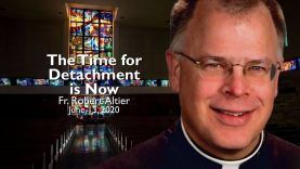 The Time for Detachment is Now