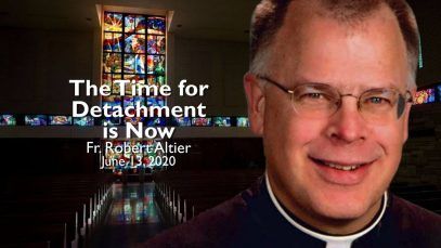 The Time for Detachment is Now