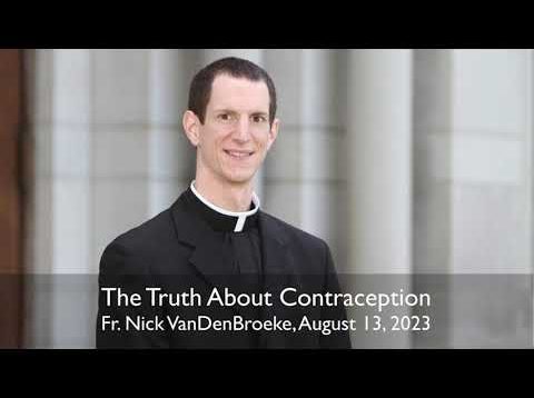 Fr. VanDenBroeke: The Truth About Contraception
