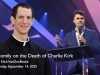 Heartfelt Homily On Death Of Charlie Kirk
